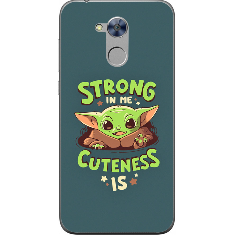 Чехол Uprint Huawei Honor 6A Strong in me Cuteness is
