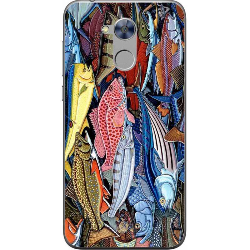 Чехол Uprint Huawei Honor 6A Sea Fish