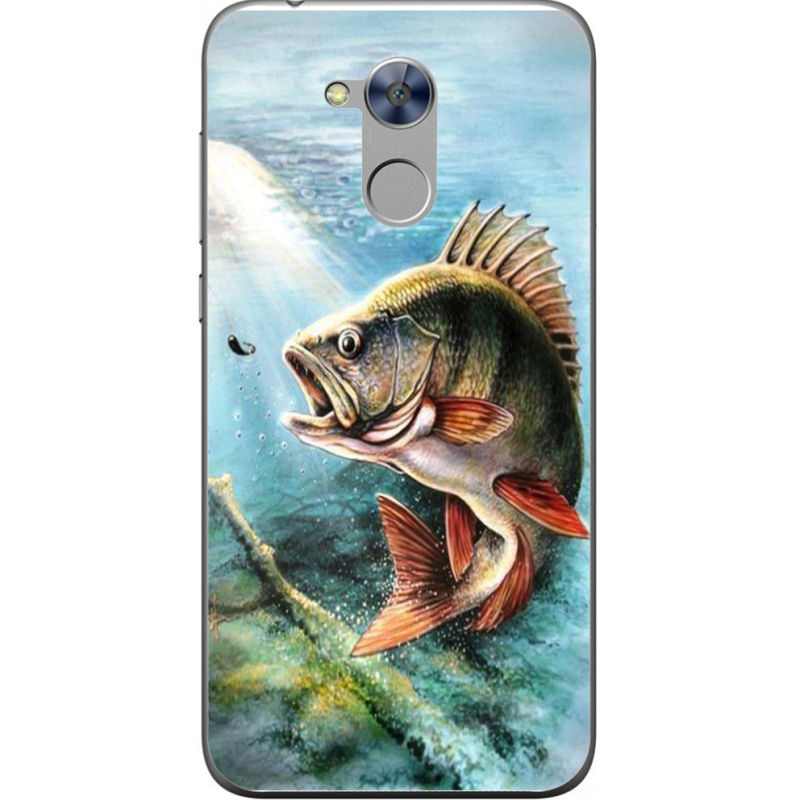 Чехол Uprint Huawei Honor 6A Полосатый Бандит