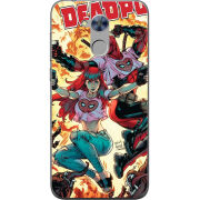 Чехол Uprint Huawei Honor 6A Deadpool and Mary Jane