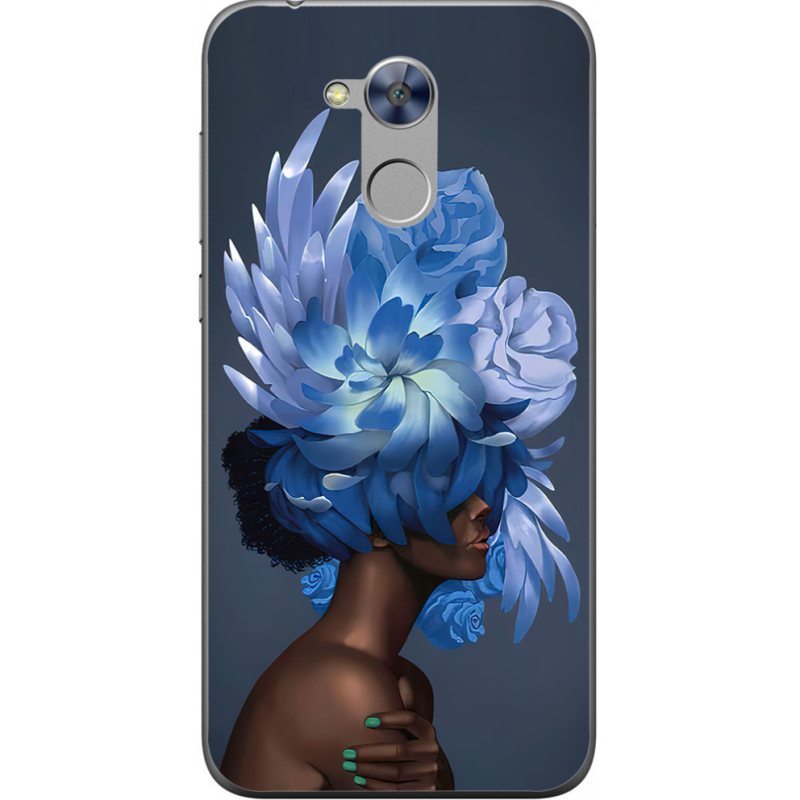 Чехол Uprint Huawei Honor 6A Exquisite Blue Flowers