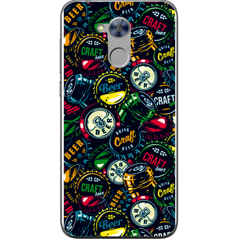 Чехол Uprint Huawei Honor 6A Bottle Caps
