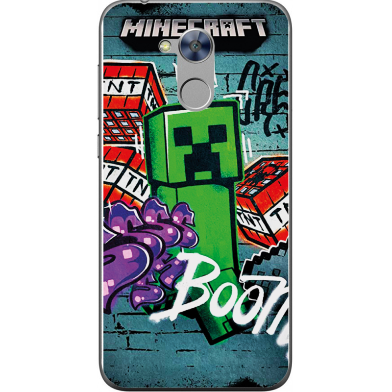 Чехол Uprint Huawei Honor 6A Minecraft Graffiti