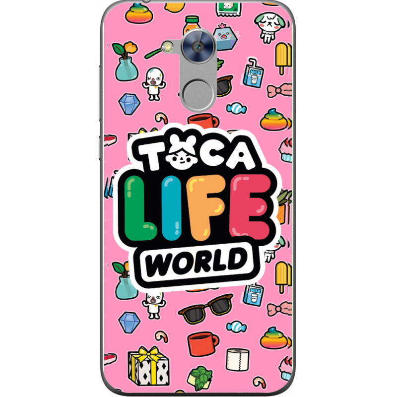 Чехол Uprint Huawei Honor 6A Toca Boca Life World