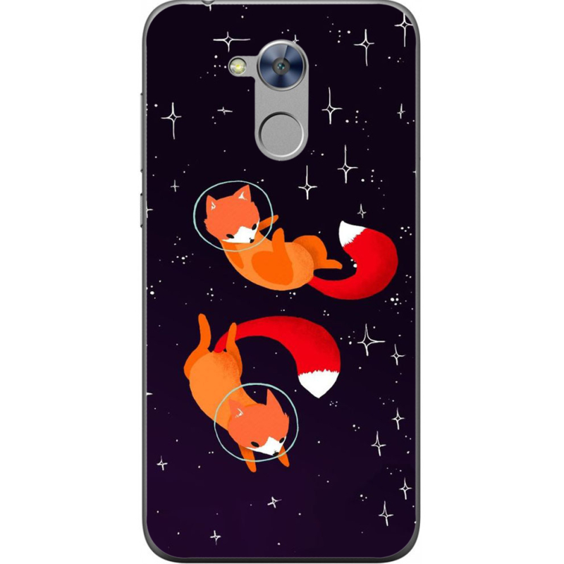 Чехол Uprint Huawei Honor 6A Fox-Astronauts