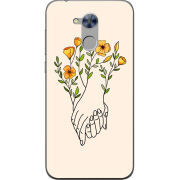 Чехол Uprint Huawei Honor 6A Flower Hands