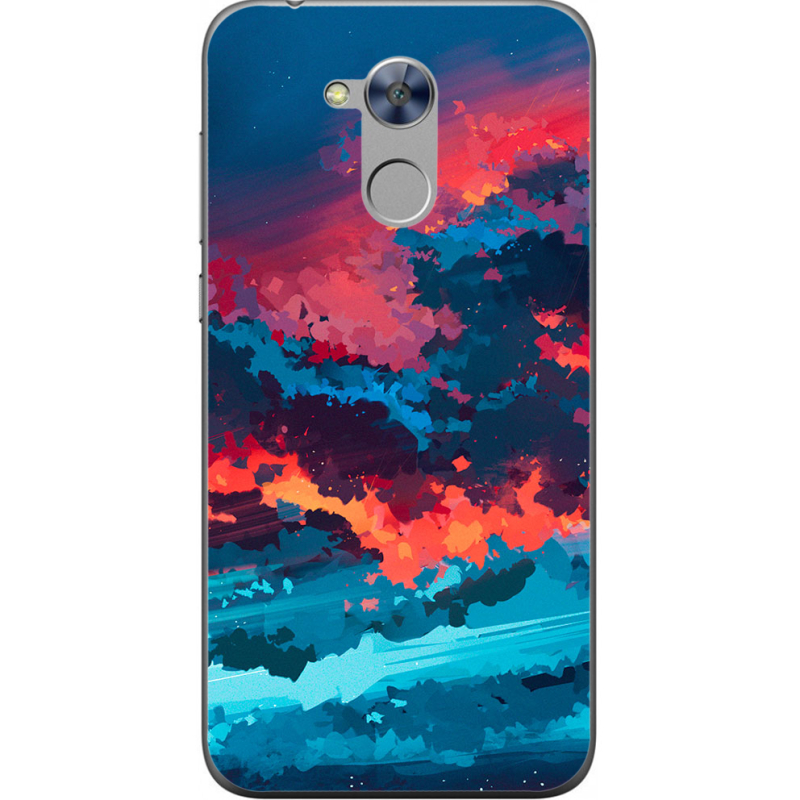 Чехол Uprint Huawei Honor 6A Thunderclouds