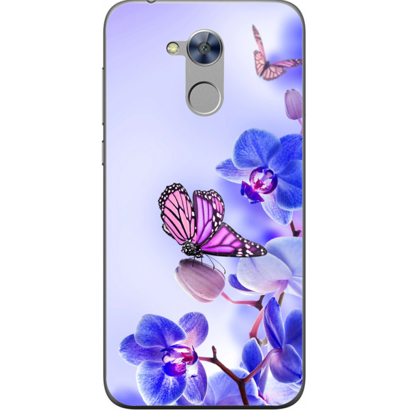 Чехол Uprint Huawei Honor 6A Orchids and Butterflies
