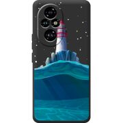 Черный чехол BoxFace Huawei Honor 200 Pro Lighthouse