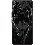 Черный чехол BoxFace Huawei Honor 200 Pro Wolf