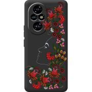 Черный чехол BoxFace Huawei Honor 200 Pro 3D Ukrainian Muse