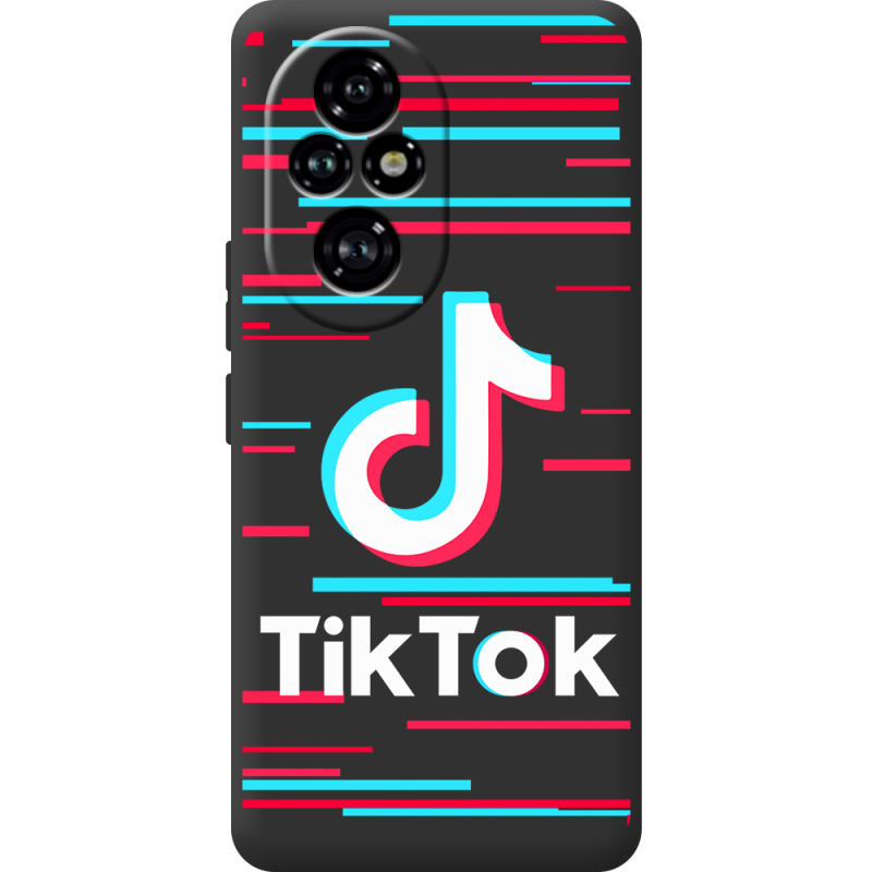 Черный чехол BoxFace Huawei Honor 200 Pro Tik Tok