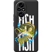 Черный чехол BoxFace Huawei Honor 200 Pro Fish