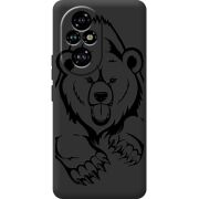 Черный чехол BoxFace Huawei Honor 200 Pro Grizzly Bear