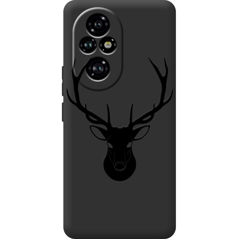 Черный чехол BoxFace Huawei Honor 200 Pro Deer