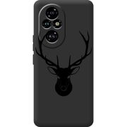 Черный чехол BoxFace Huawei Honor 200 Pro Deer