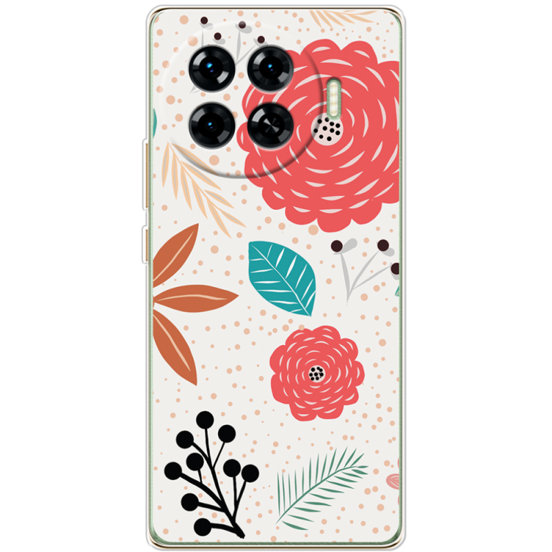 Чехол BoxFace Tecno Spark 20 Pro Plus Line Flowers