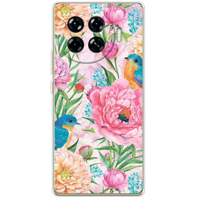 Чехол BoxFace Tecno Spark 20 Pro Plus Birds in Flowers