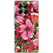 Чехол BoxFace Tecno Spark 20 Pro Plus Tropical Flowers