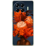 Чехол BoxFace Tecno Spark 20 Pro Plus Exquisite Orange Flowers