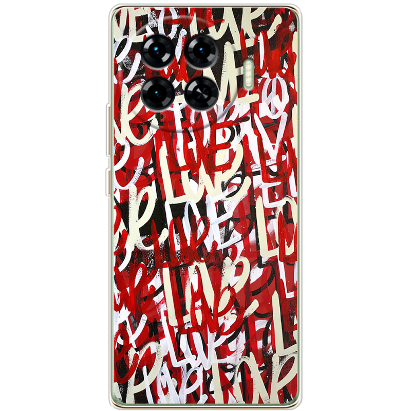 Чехол BoxFace Tecno Spark 20 Pro Plus Love Graffiti