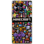 Чехол BoxFace Tecno Spark 20 Pro Plus Minecraft Mobbery