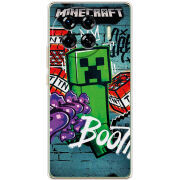 Чехол BoxFace Tecno Spark 20 Pro Plus Minecraft Graffiti