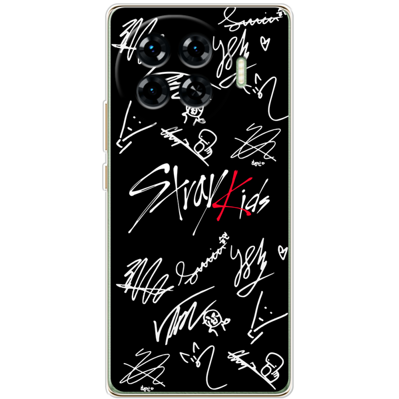 Чехол BoxFace Tecno Spark 20 Pro Plus Stray Kids автограф