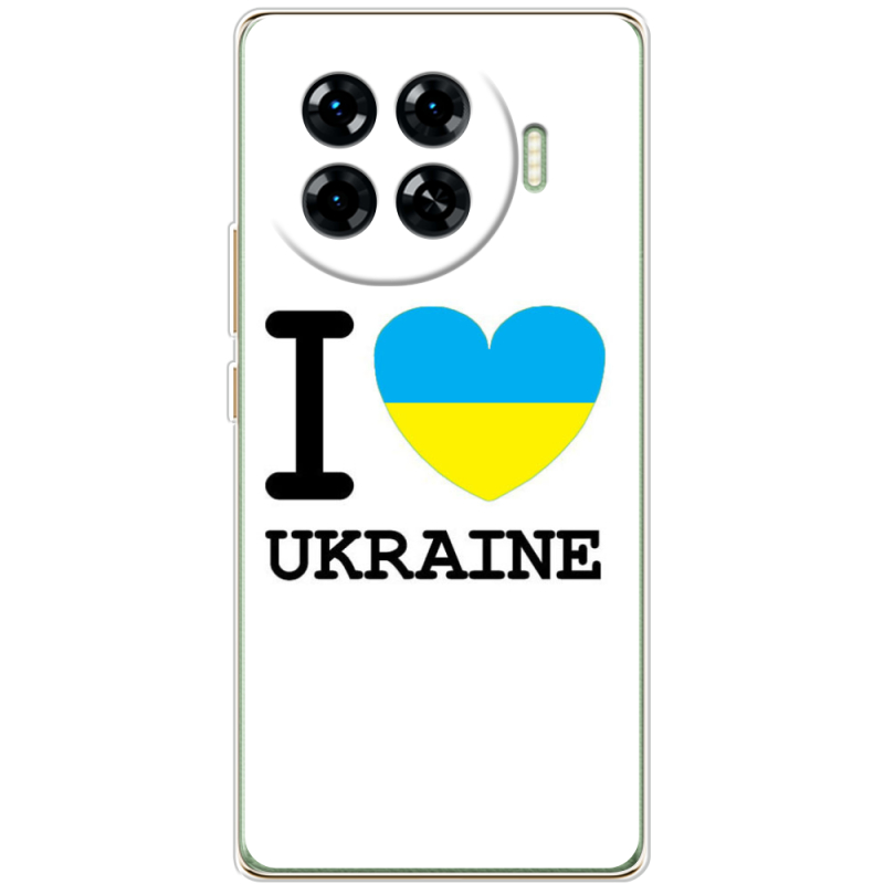 Чехол BoxFace Tecno Spark 20 Pro Plus I love Ukraine