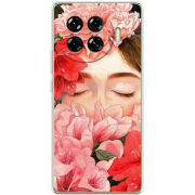 Чехол BoxFace Tecno Spark 20 Pro Plus Girl in Flowers