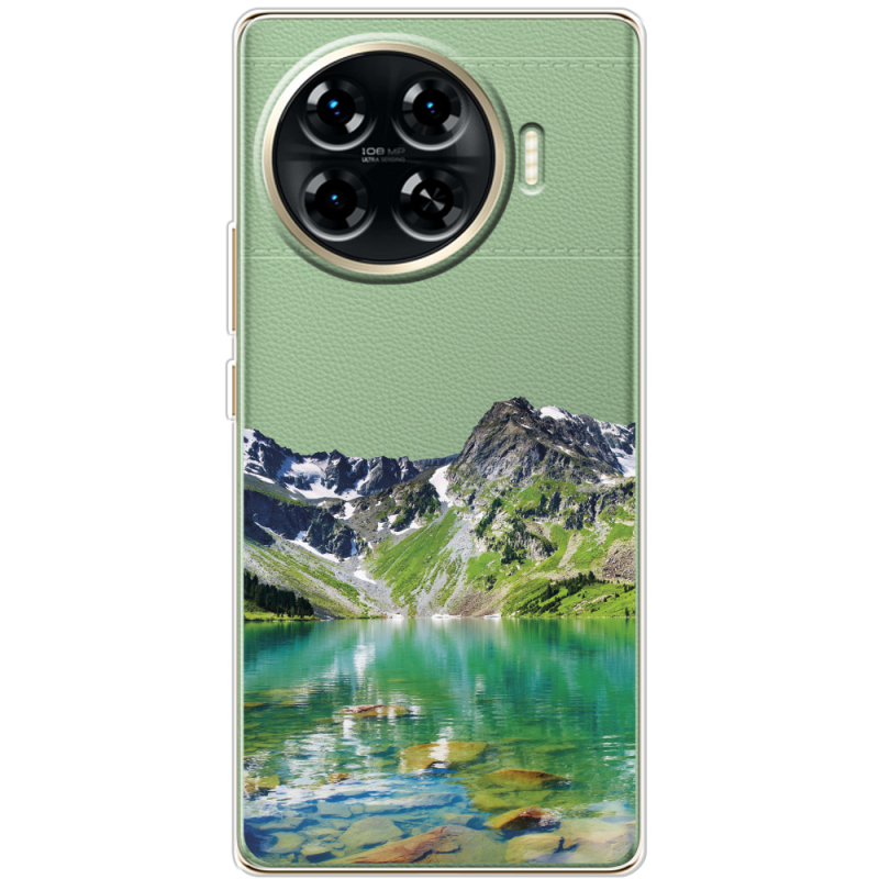 Прозрачный чехол BoxFace Tecno Spark 20 Pro Plus Green Mountain