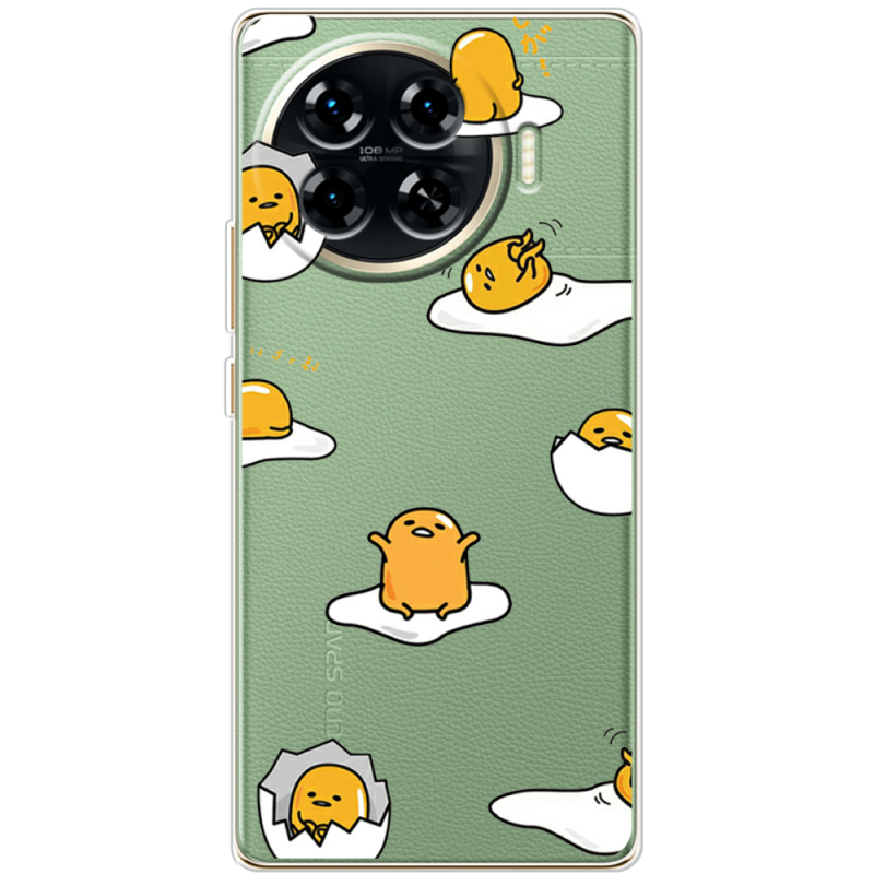 Прозрачный чехол BoxFace Tecno Spark 20 Pro Plus Gudetama