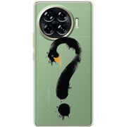 Прозрачный чехол BoxFace Tecno Spark 20 Pro Plus Swan question