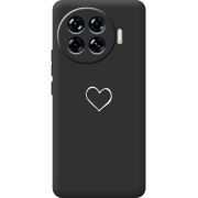 Черный чехол BoxFace Tecno Spark 20 Pro Plus My Heart