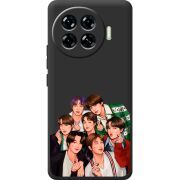 Черный чехол BoxFace Tecno Spark 20 Pro Plus BTS