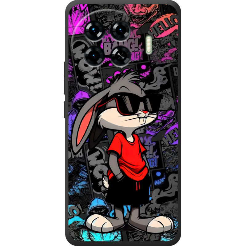 Черный чехол BoxFace Tecno Spark 20 Pro Plus Малий вухань