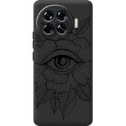 Черный чехол BoxFace Tecno Spark 20 Pro Plus Eye