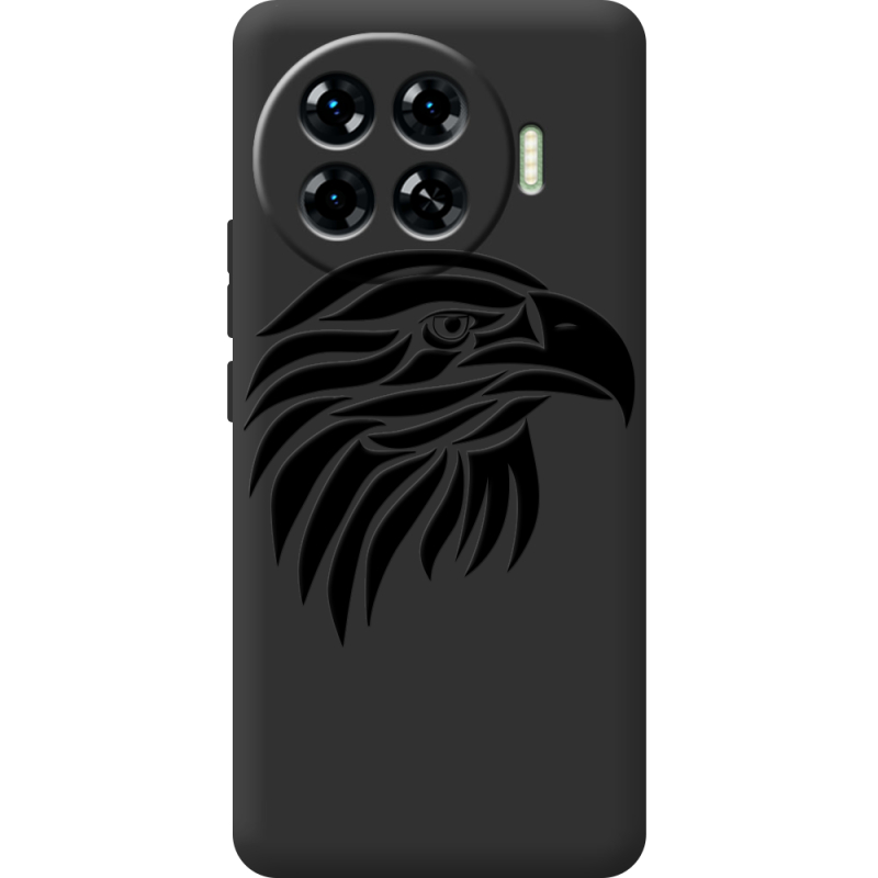 Черный чехол BoxFace Tecno Spark 20 Pro Plus Eagle