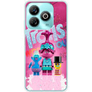 Чехол BoxFace ZTE Blade A75 4G Lego Trolls