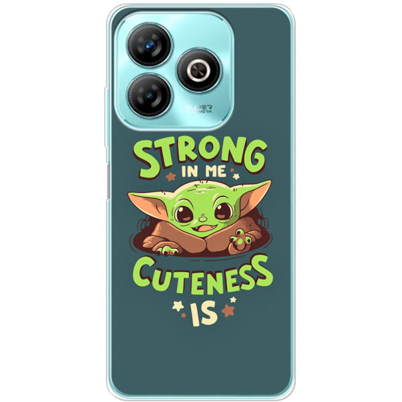 Чехол BoxFace ZTE Blade A75 4G Strong in me Cuteness is