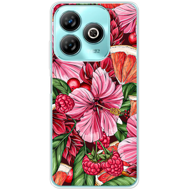 Чехол BoxFace ZTE Blade A75 4G Tropical Flowers