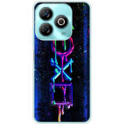 Чехол BoxFace ZTE Blade A75 4G Graffiti symbols