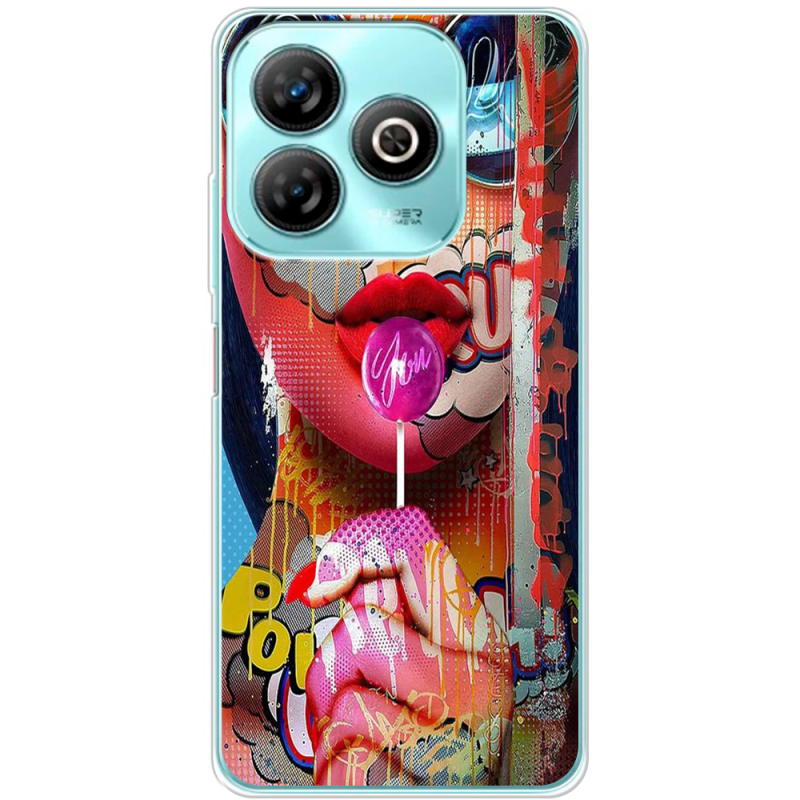 Чехол BoxFace ZTE Blade A75 4G Colorful Girl