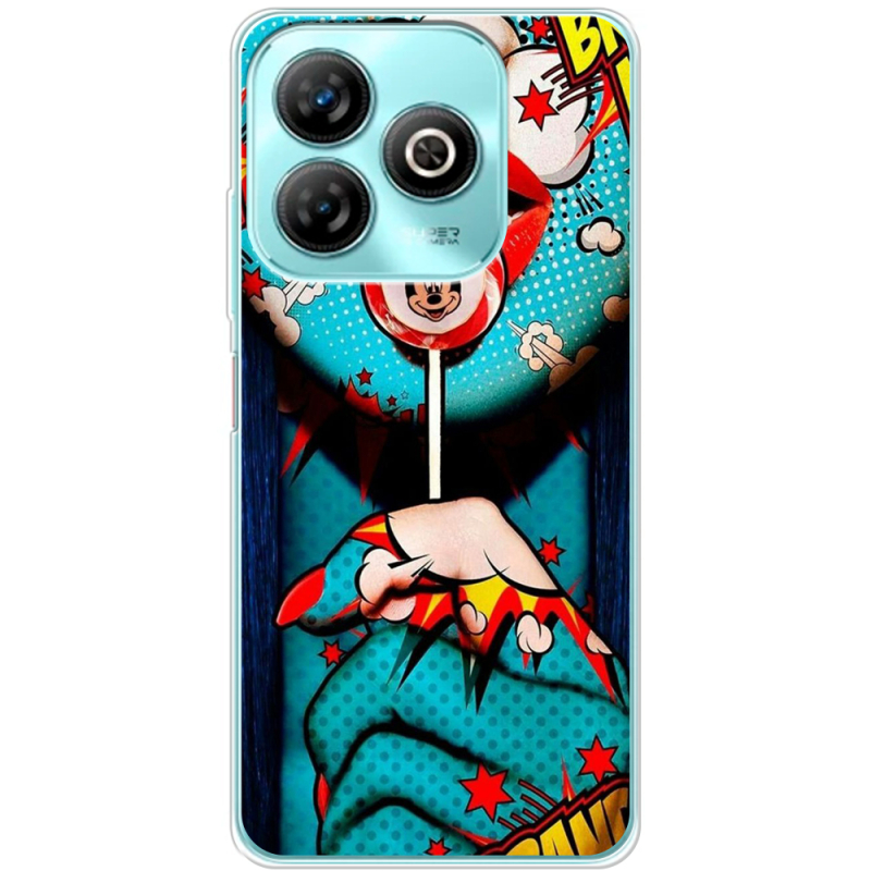 Чехол BoxFace ZTE Blade A75 4G Girl Pop Art