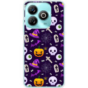 Чехол BoxFace ZTE Blade A75 4G Halloween Purple Mood