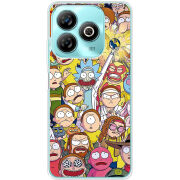 Чехол BoxFace ZTE Blade A75 4G Rick and Morty