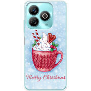 Чехол BoxFace ZTE Blade A75 4G Spicy Christmas Cocoa