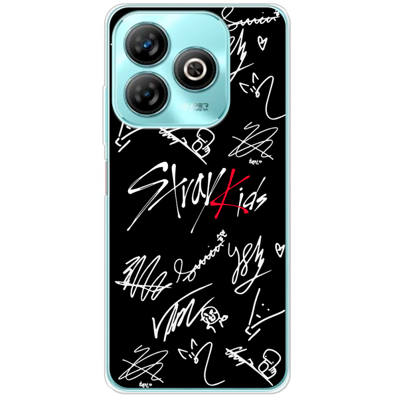 Чехол BoxFace ZTE Blade A75 4G Stray Kids автограф