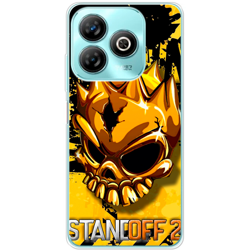 Чехол BoxFace ZTE Blade A75 4G StandOff 2 gold