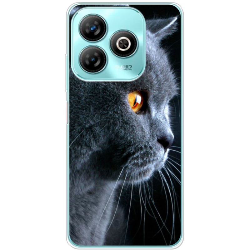 Чехол BoxFace ZTE Blade A75 4G English cat